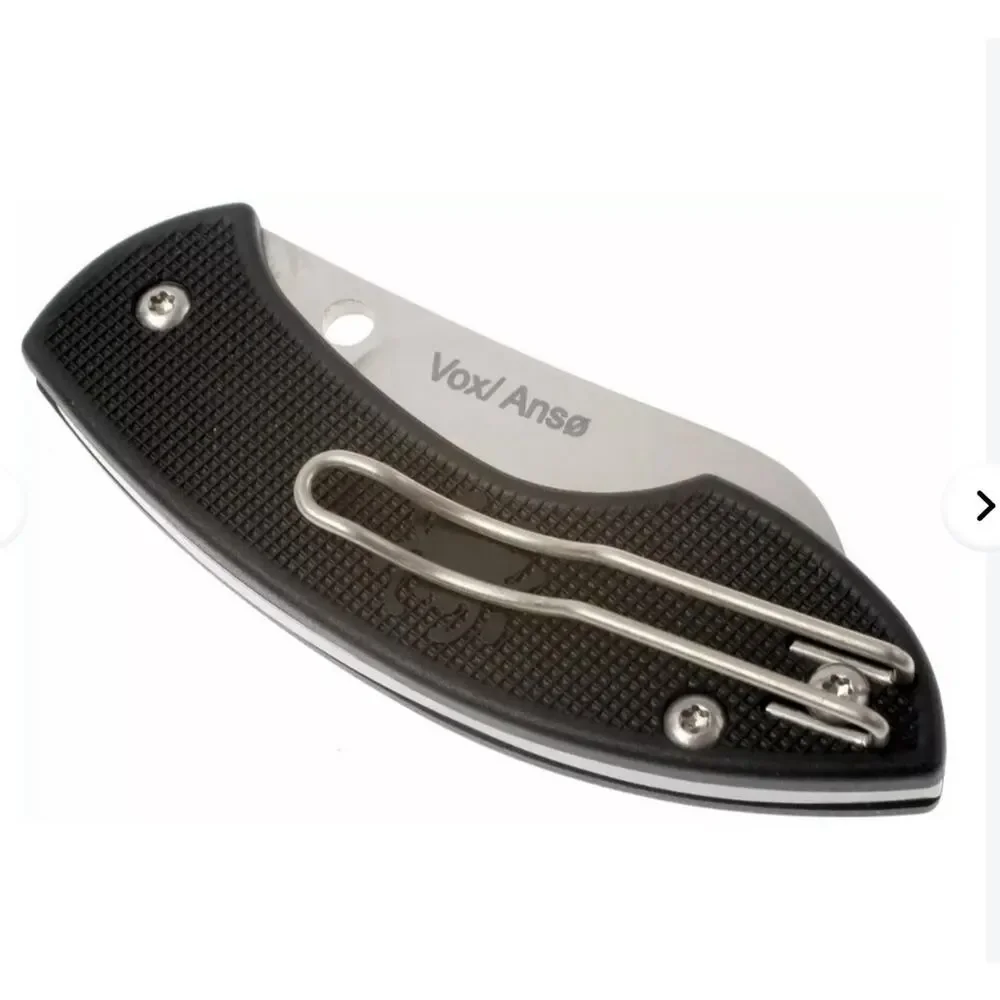Spyderco C163PBK Pingo Folding Knife N690Co Voxnaes Anso Italy